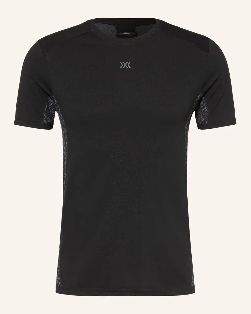 X-Bionic Funktionsshirt Xceed Run Discover schwarz Schwarz