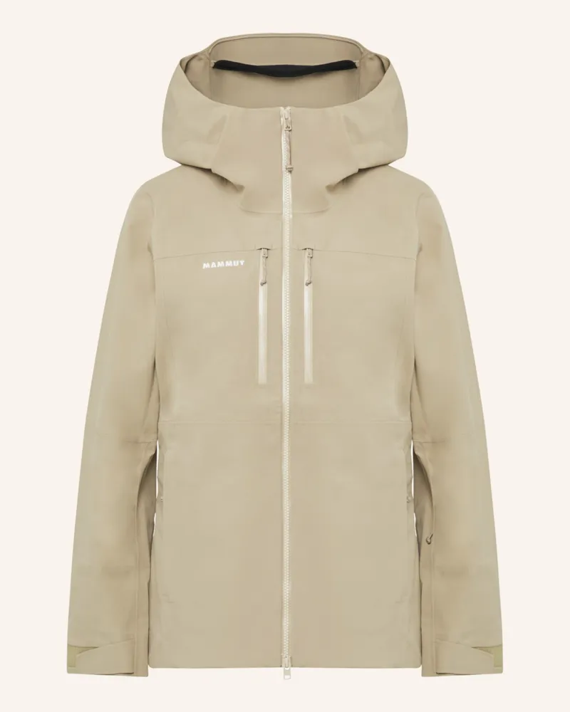 Mammut Hardshell-Skijacke Stoney braun Braun