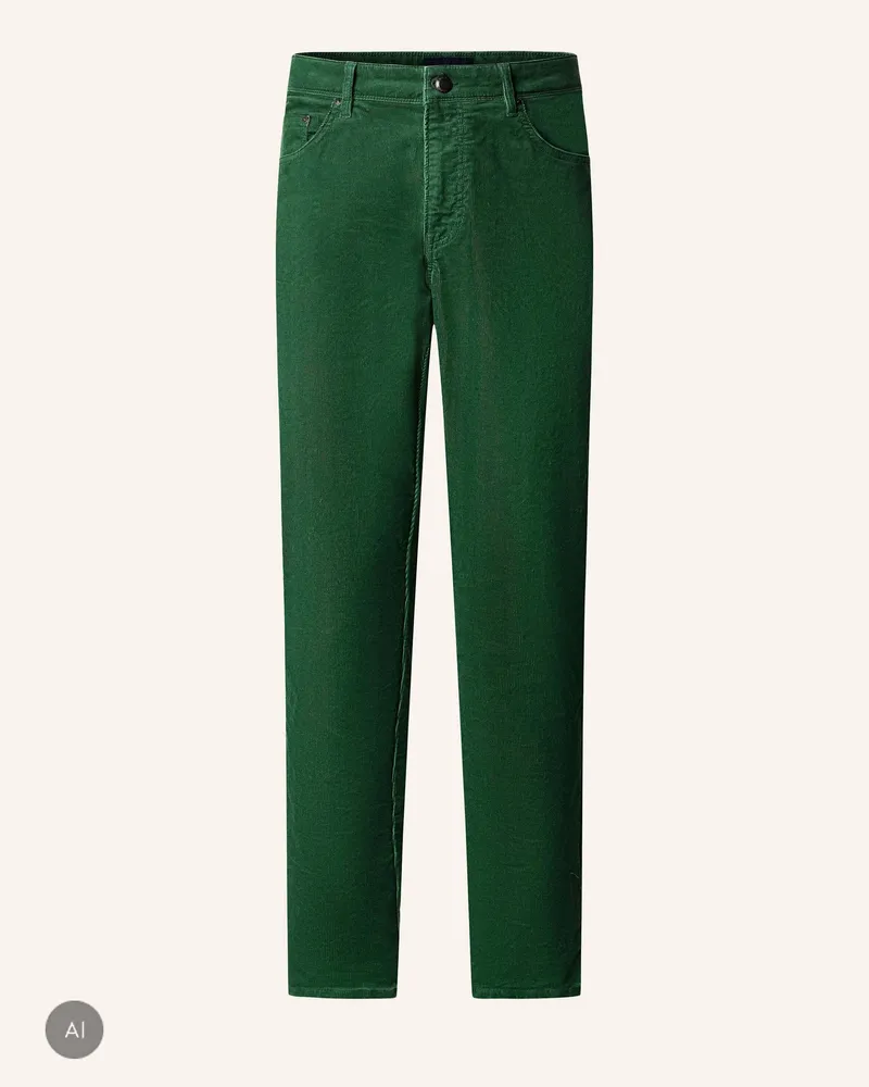 Hackett Jogginghose Pigment Cord 5pkt gruen Grün