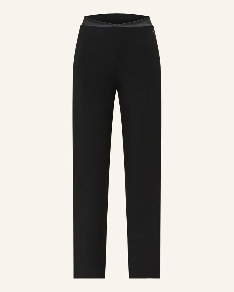 HUGO BOSS Schlafhose Schwarz