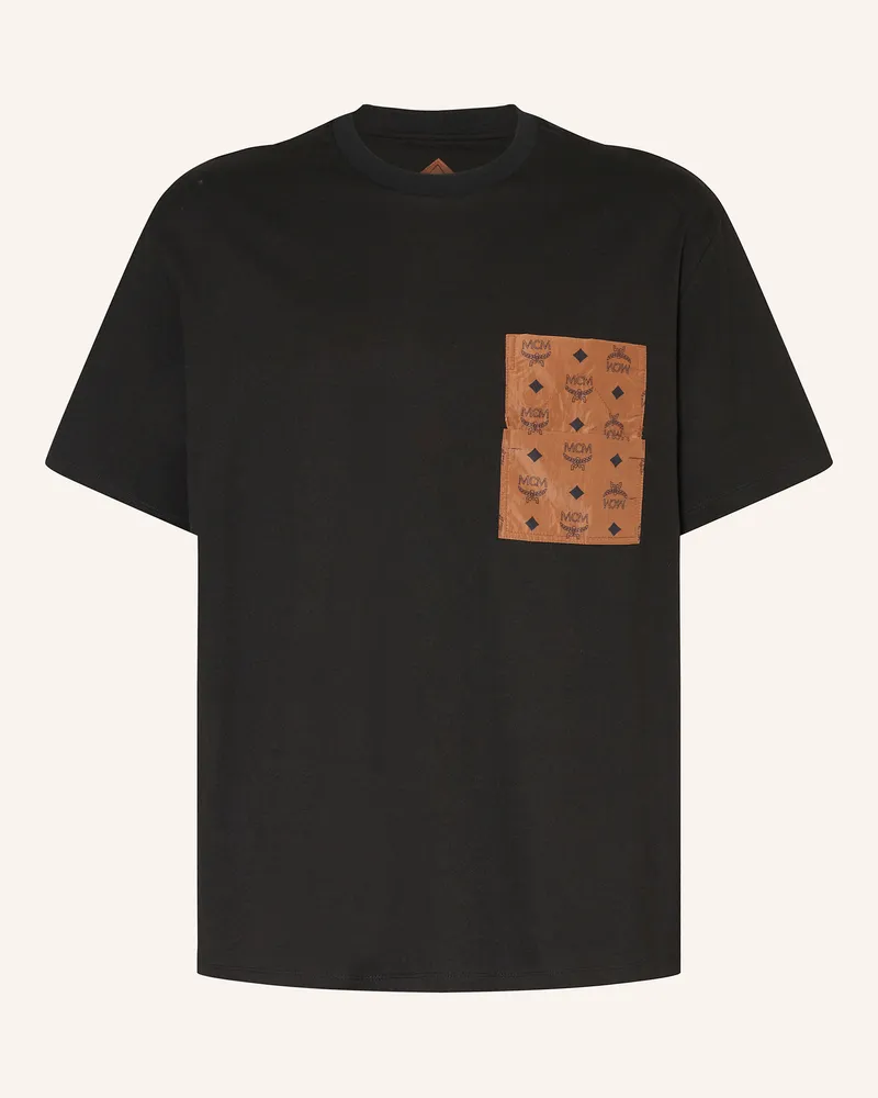 MCM T-Shirt Schwarz
