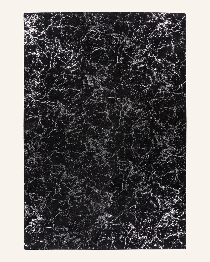 Kayoom Hochflor Teppich BIJOU 225 Schwarz