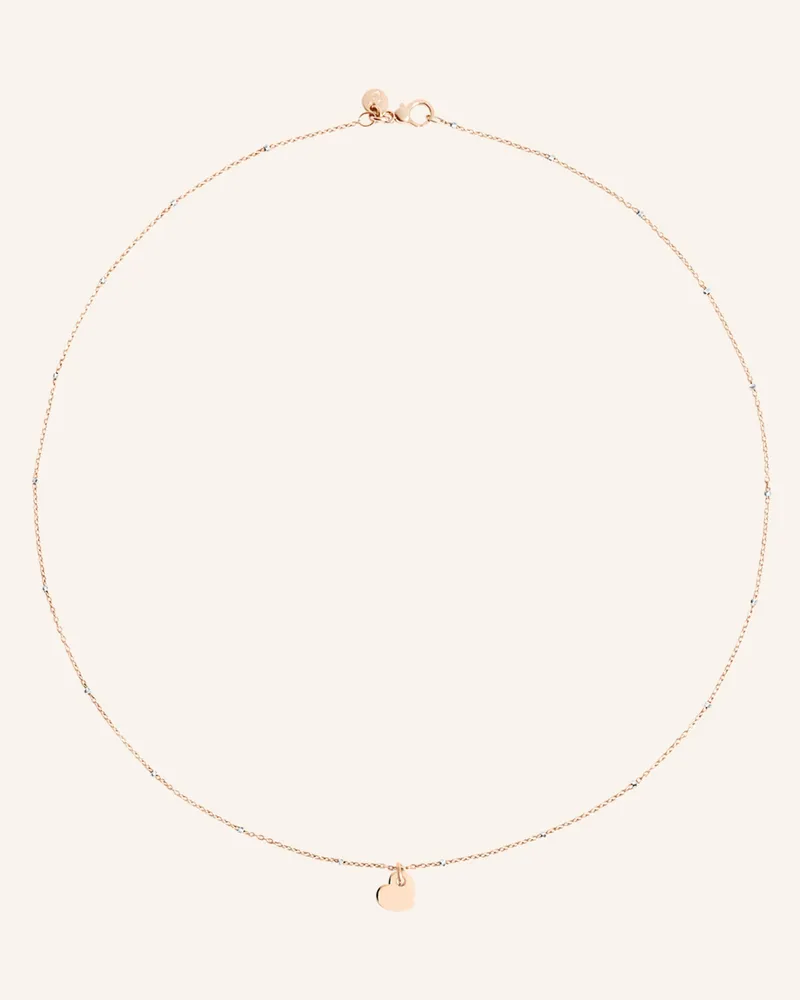 DoDo Halskette Heart rosegold Roségold