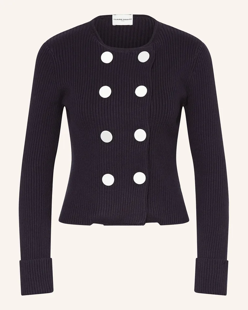 Claudie Pierlot Strickjacke Dunkelblau