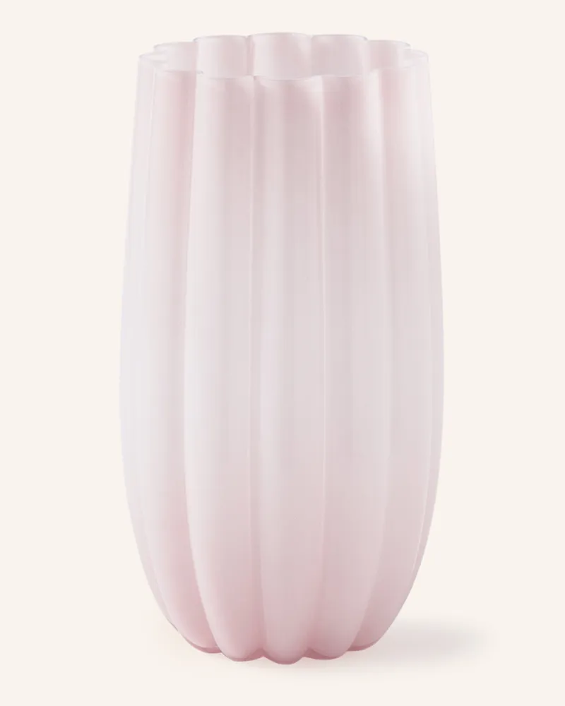 POLSPOTTEN Vase MELON L Hellrosa