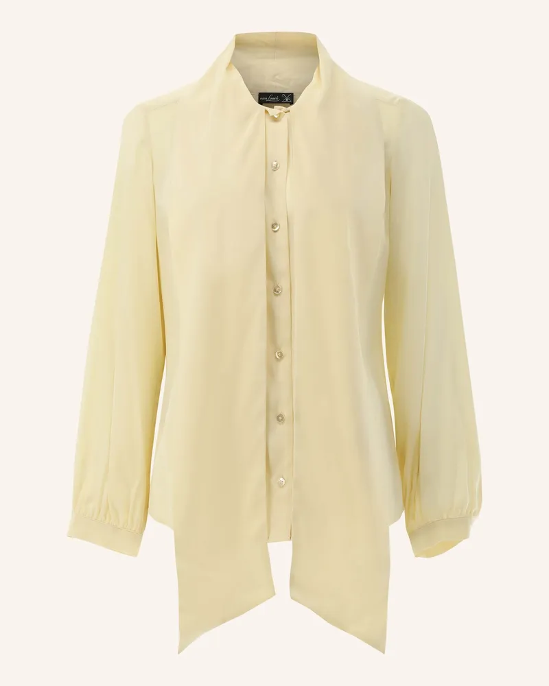 van Laack Bluse Modern Fit Gelb