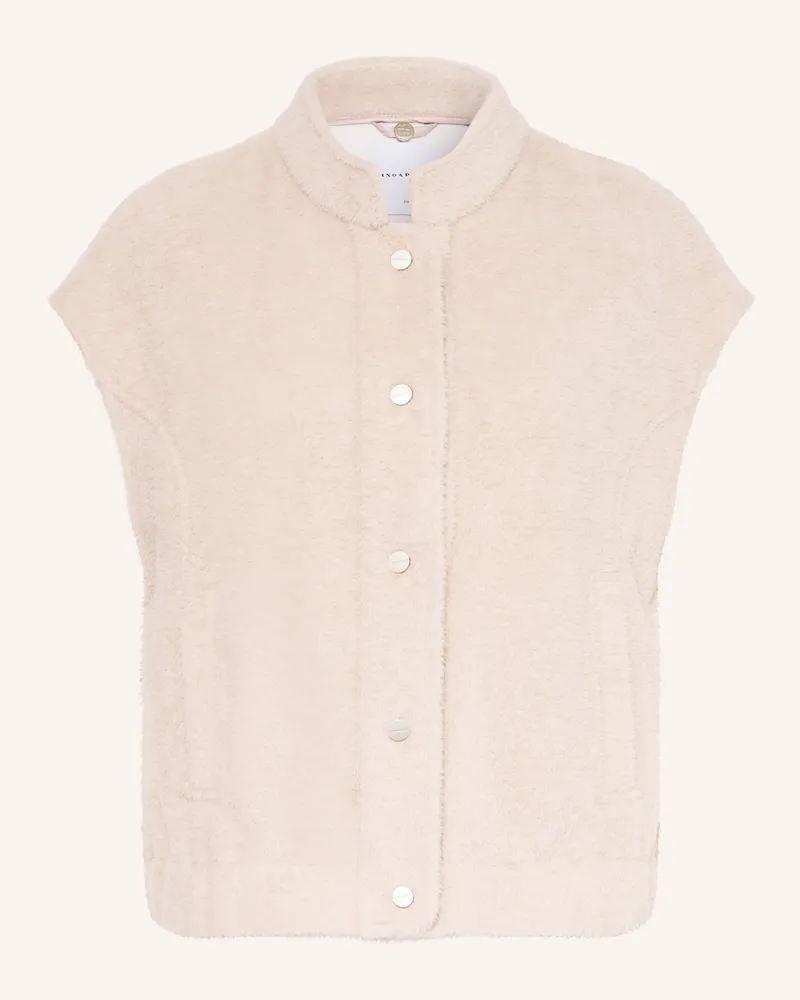 RINO & PELLE Strickweste Teuntje beige Hellgrau