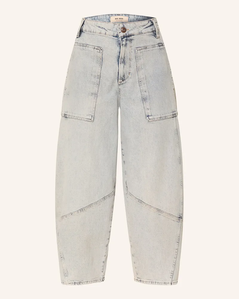 Mos Mosh Barrel Jeans Mmrosie blau 406