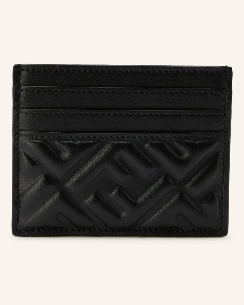 Fendi Kartenetui schwarz Schwarz