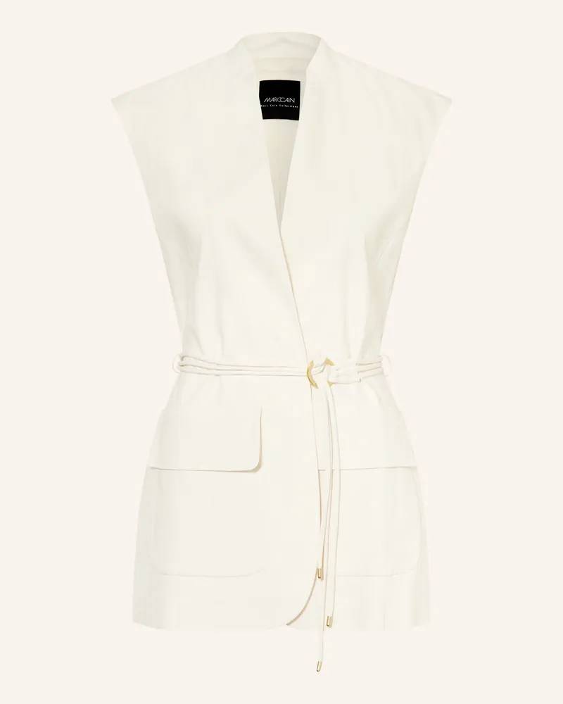 Marc Cain Blazerweste mit Leinen 112