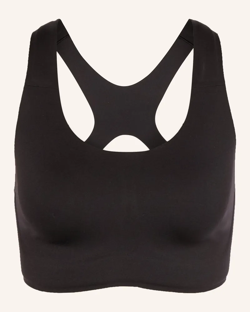 LULULEMON Sport-Bh Go Further schwarz Schwarz