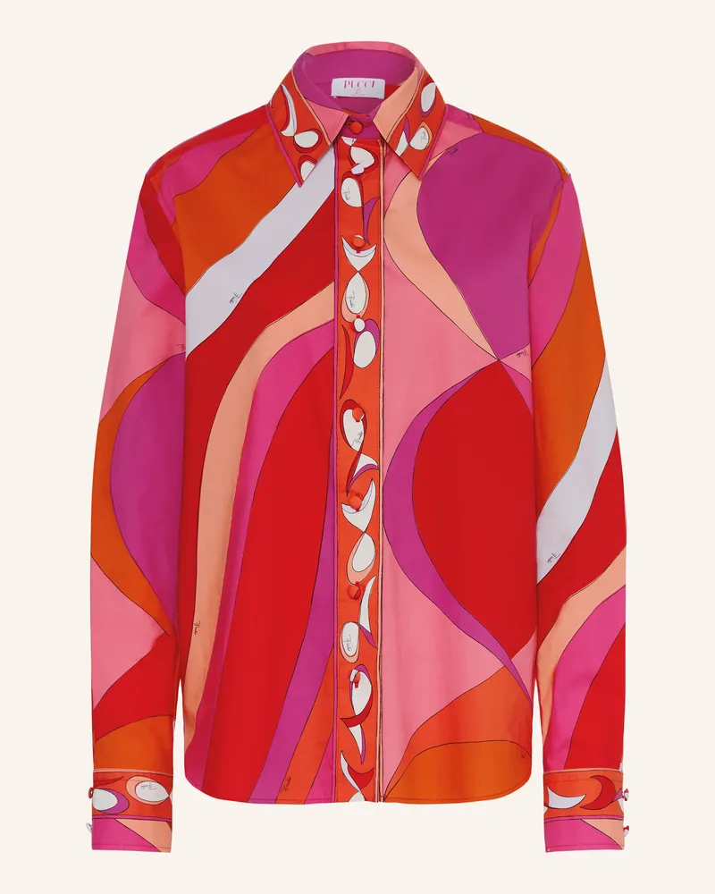 Emilio Pucci Hemdbluse CAMICIA Rot