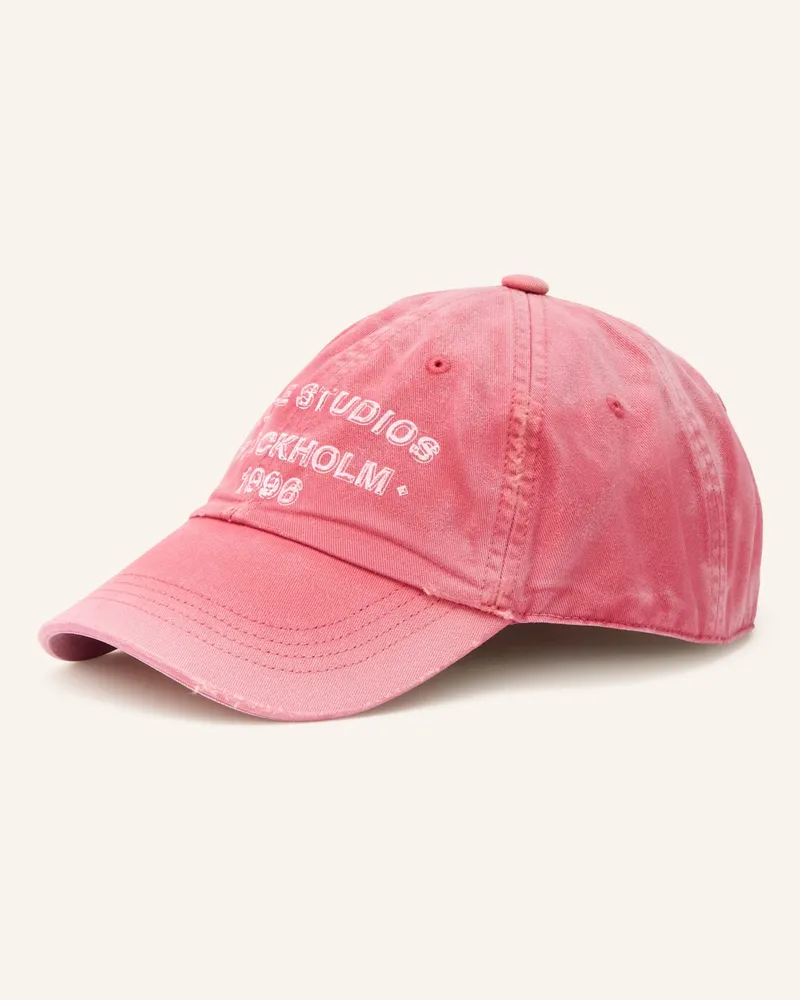 Acne Studios Cap rot Hellrot