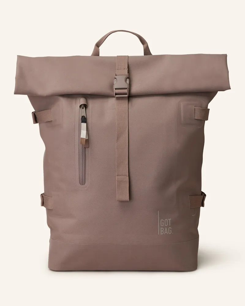 Got Bag Rucksack Rolltop 2.0 31 L Mit Laptoptasche beige Taupe