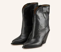 Cowboy Boots Leyane schwarz