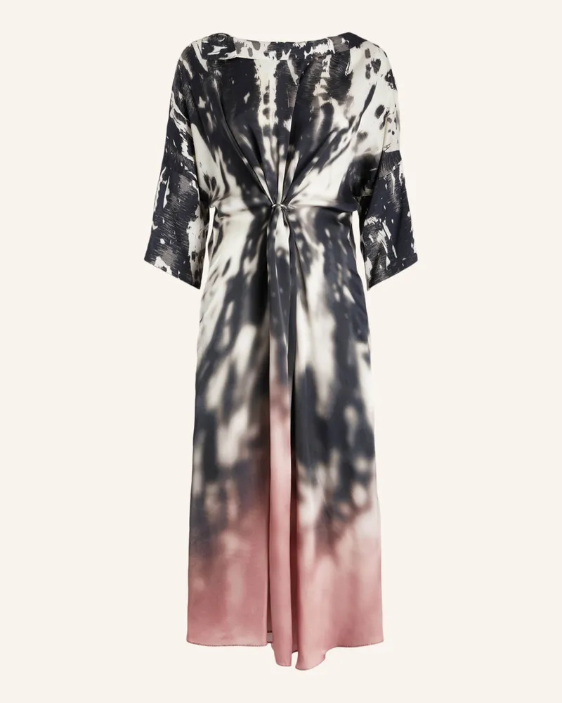 HIGH Kleid STOP PRESS Braun