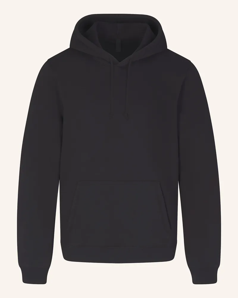 SKIMS Lounge-Hoodie Lounge Fleece weiss Schwarz