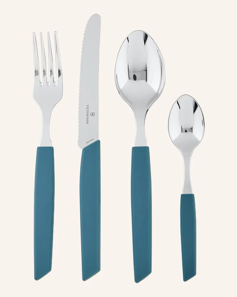 Victorinox 24-Tlg. Besteck-Set Swiss Modern blau Blau