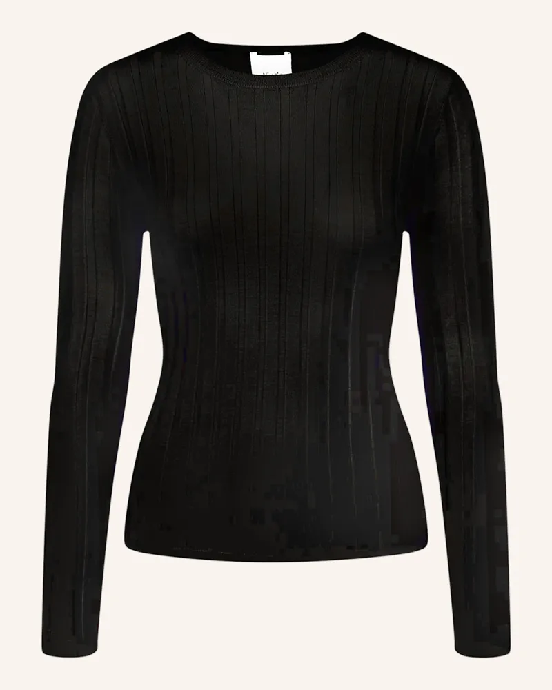 ALLUDE Pullover Schwarz