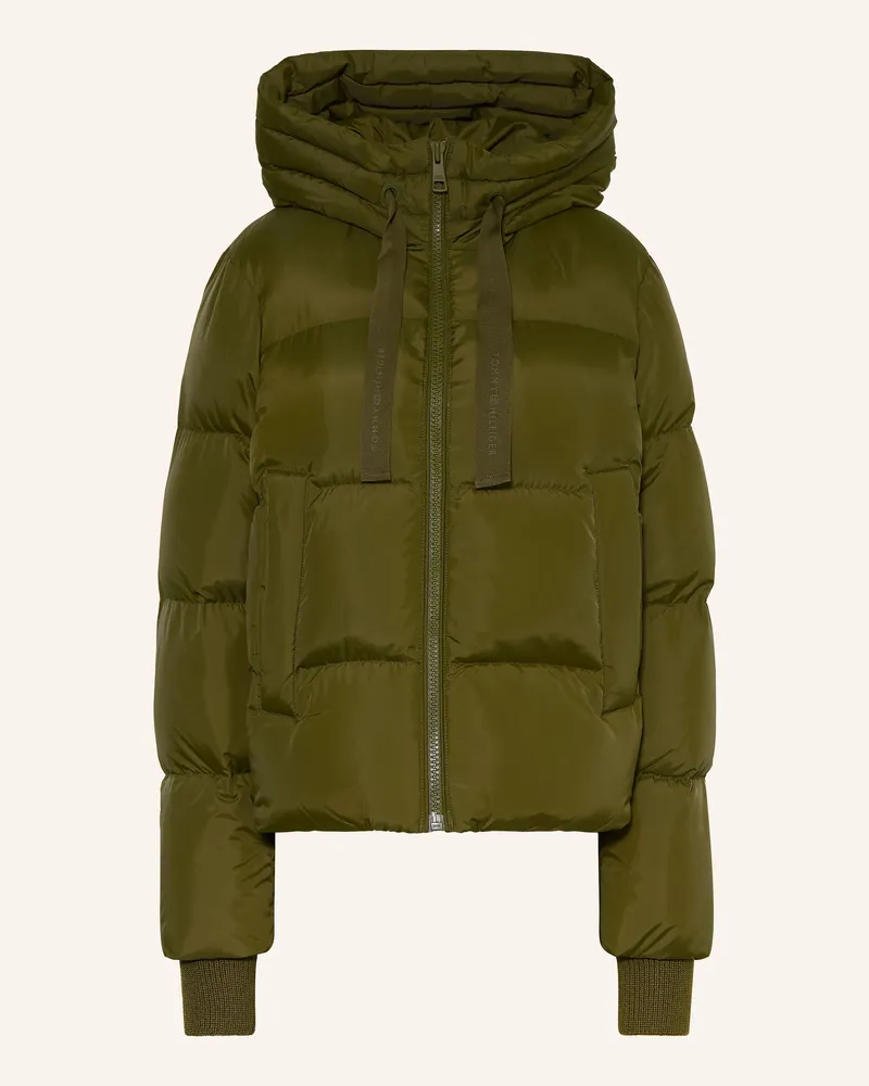 Tommy Hilfiger Daunenjacke gruen Khaki