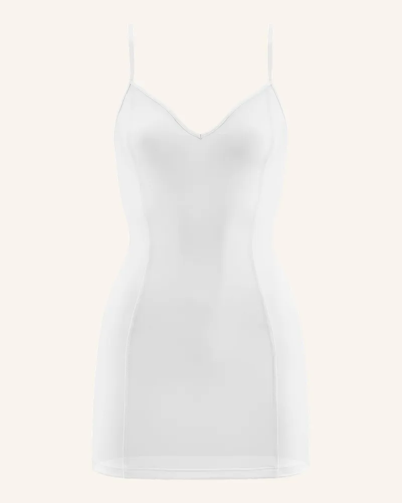 ITEM m6 Shape-Kleid ALL MESH Weiss