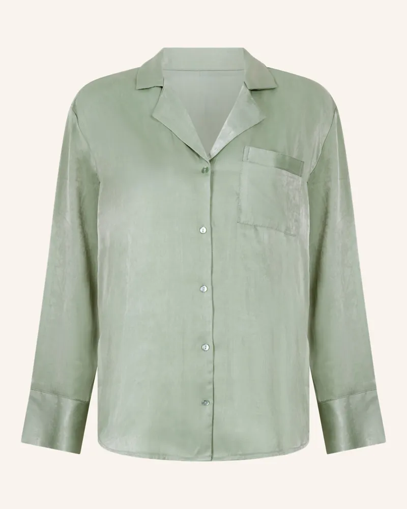 Hunkemöller Pyjama-Jacke AYLA Grün