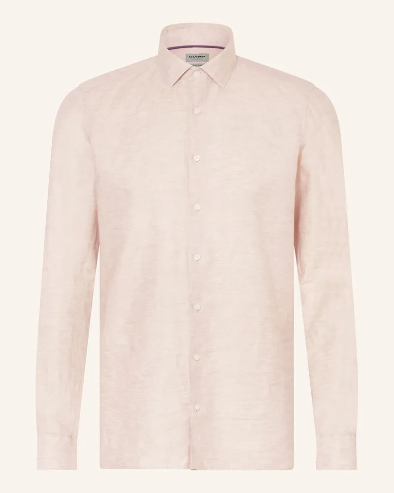 Olymp Hemd Level Five body fit Beige