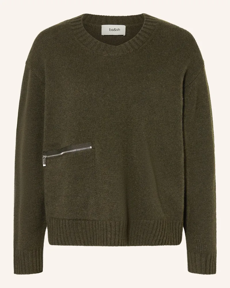 ba&sh Cashmere-Pullover CESNIK Khaki