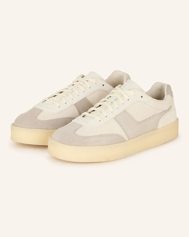 Clarks Sneaker Tor 80 weiss Hellbraun