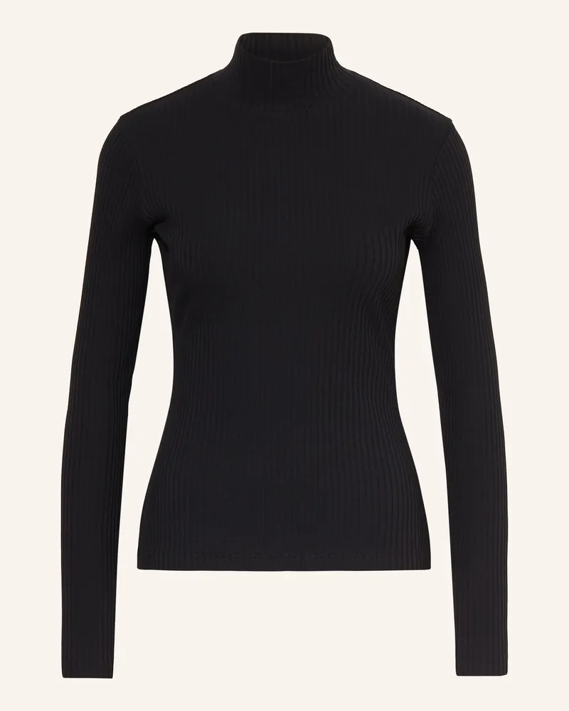 HUGO BOSS Longsleeve Driza schwarz Schwarz
