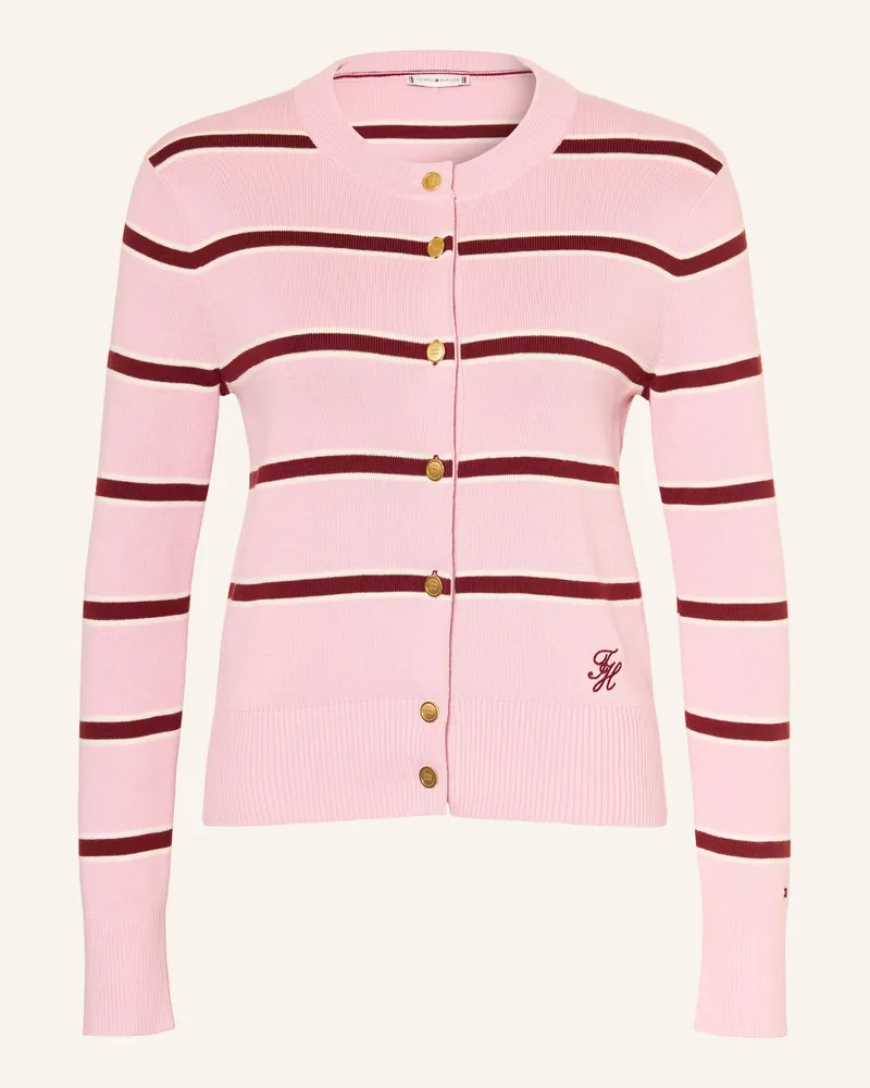 Tommy Hilfiger Strickjacke rosa Rosa