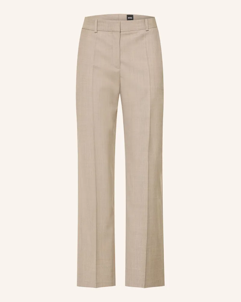 HUGO BOSS Marlenehose Tildani beige Taupe
