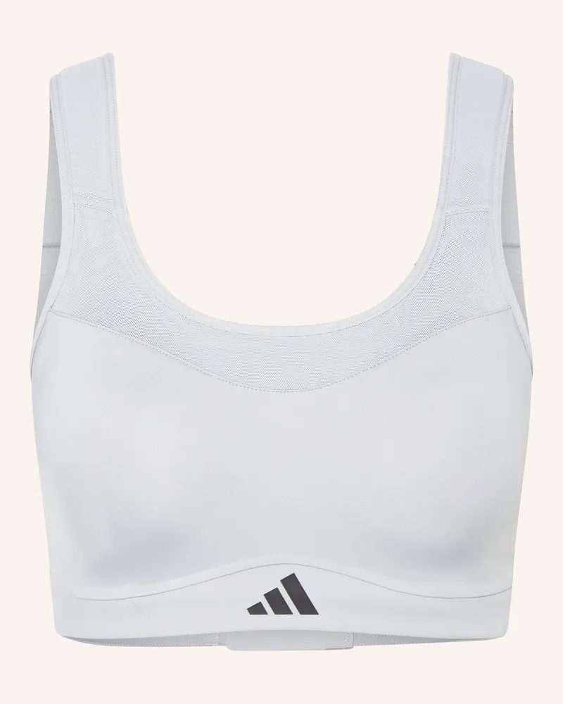 adidas Sport-BH TLRD IMPACT TRAINING HGH SUPPORT Blaugrau