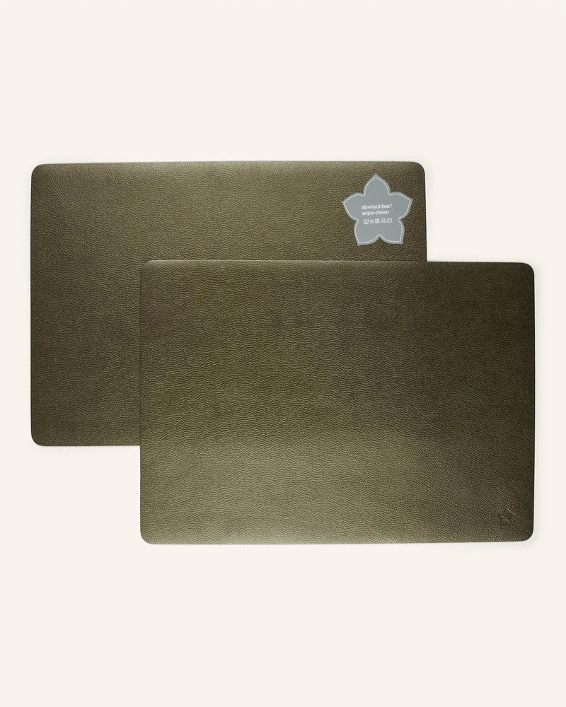 Pichler 2er-Tischset Pearl gruen Grün