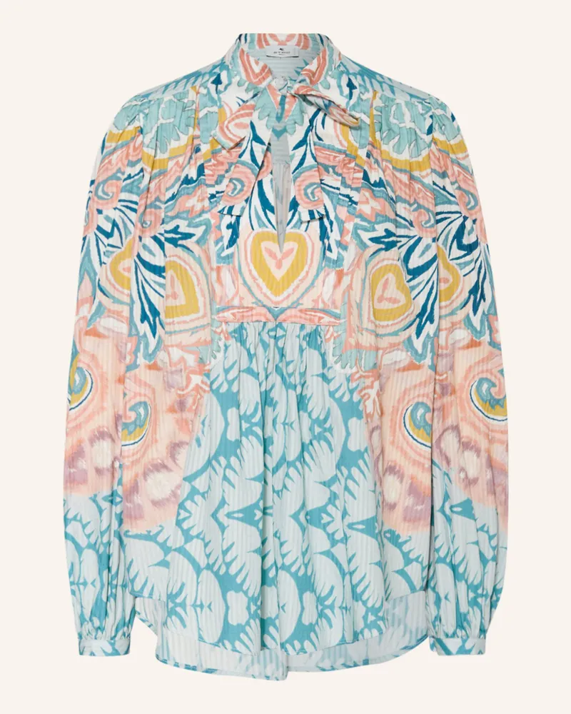 Etro Schluppenbluse Weiss