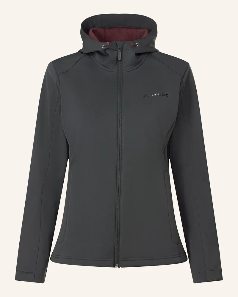 Vaude Softshell-Jacke W Manang Softshell Jacket grau Grau