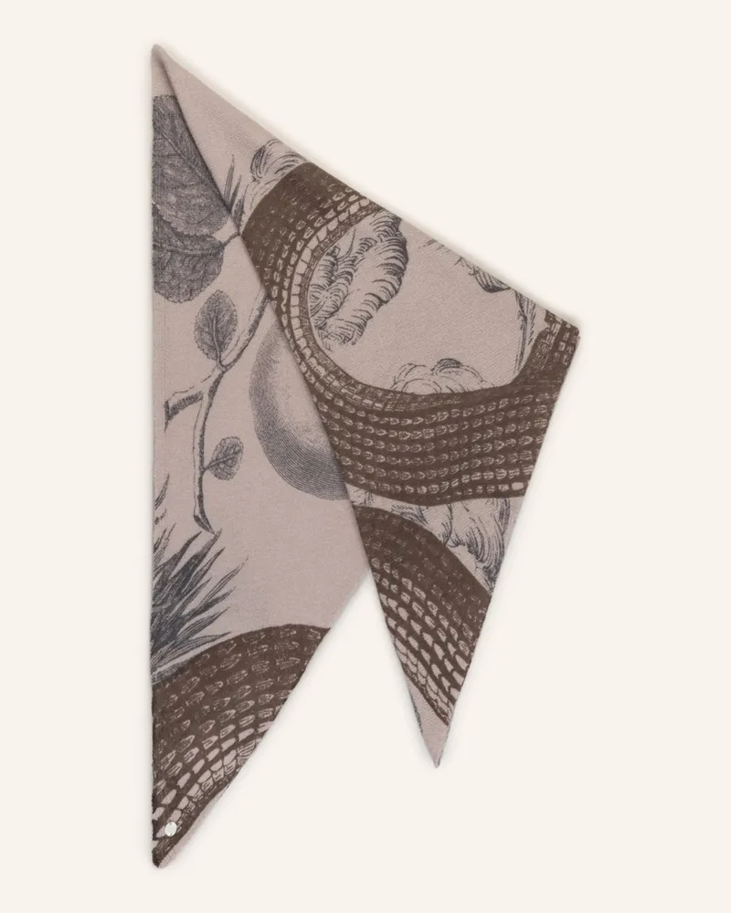 Friendly Hunting Dreieckstuch Aus Cashmere beige Taupe