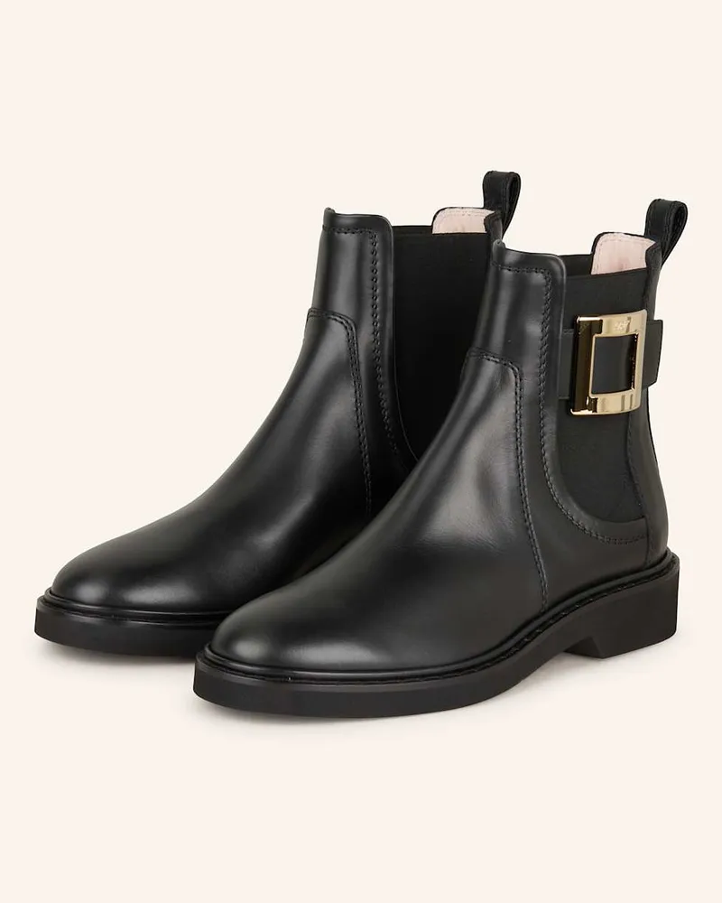 Roger Vivier Chelsea-Boots VIV RANGERS - SCHWARZ Schwarz