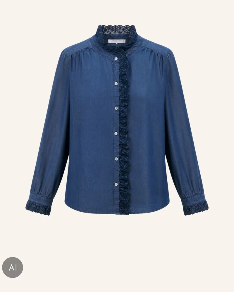 Gerard Darel Bluse Loupy blau Blau