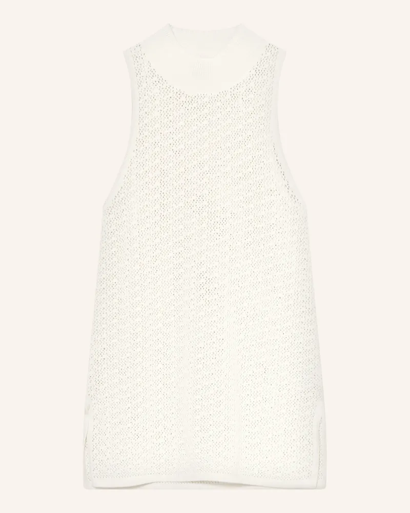 HUGO BOSS Stricktop Fauri weiss Weiss