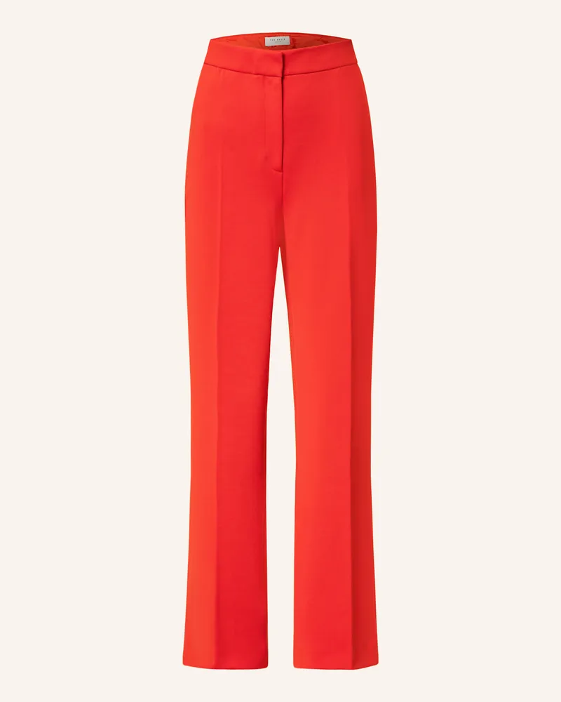 Ted Baker Bootcut-Hose INDRIV Rot
