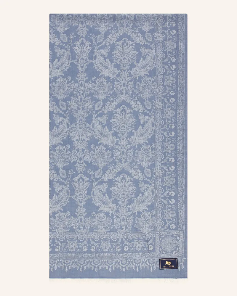 Etro Schal Blau