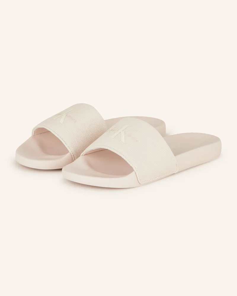 Calvin Klein Pantoletten Hellrosa