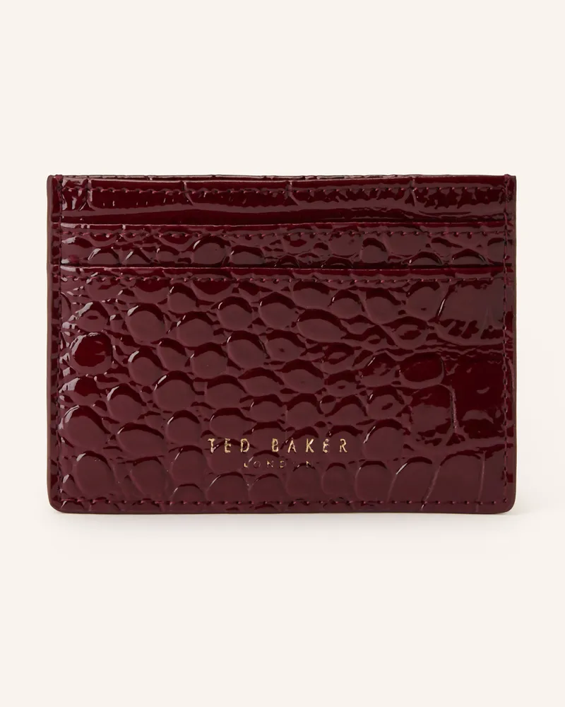 Ted Baker Kartenetui VARENYA Dunkelrot
