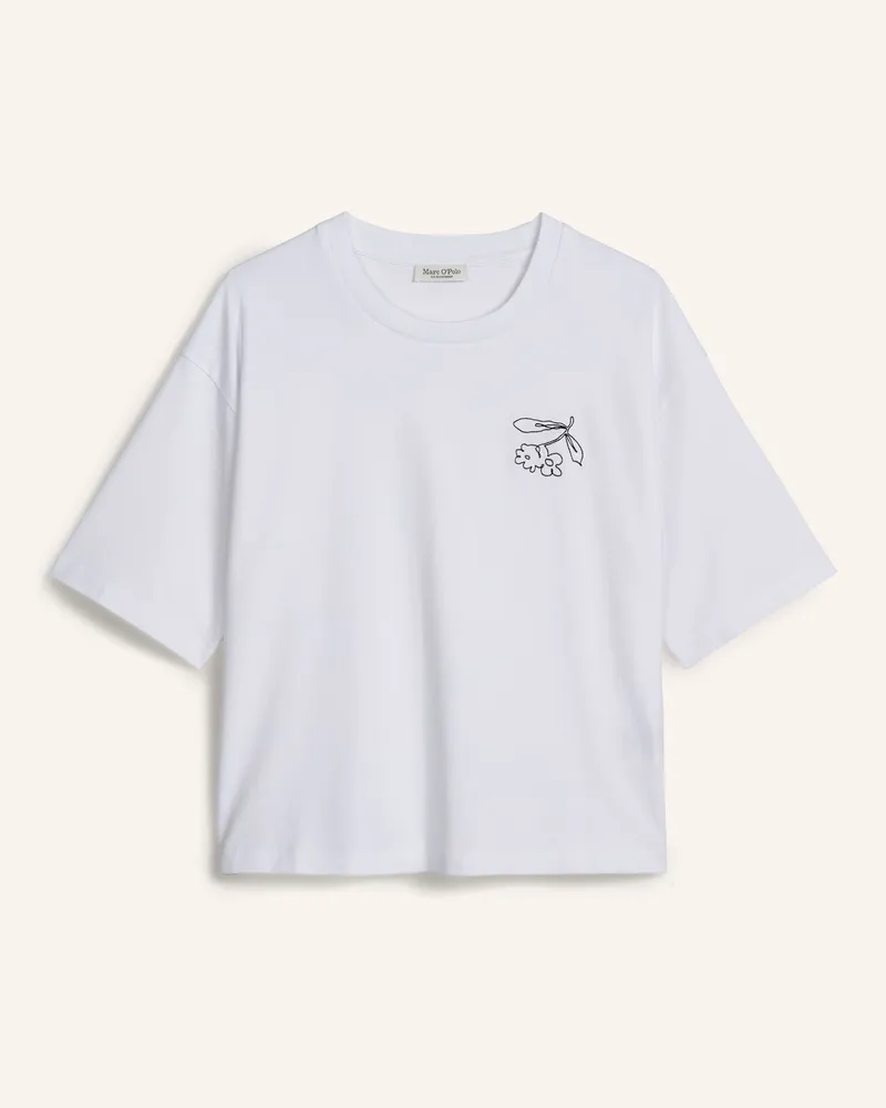 Marc O'Polo T-Shirt weiss Weiss