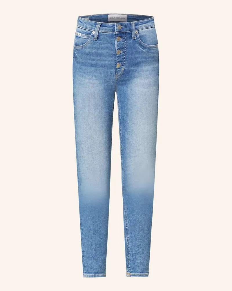 Calvin Klein Skinny Jeans Blau