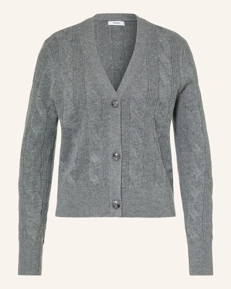 Reiss Strickjacke Elowen grau Grau