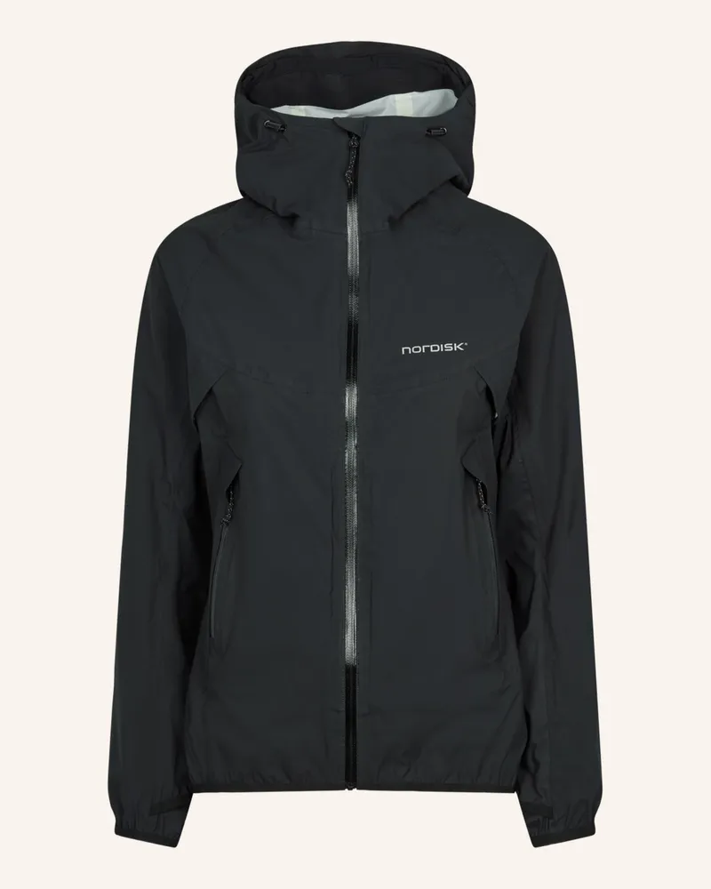 Nordisk Outdoorjacke Mjelde schwarz Schwarz