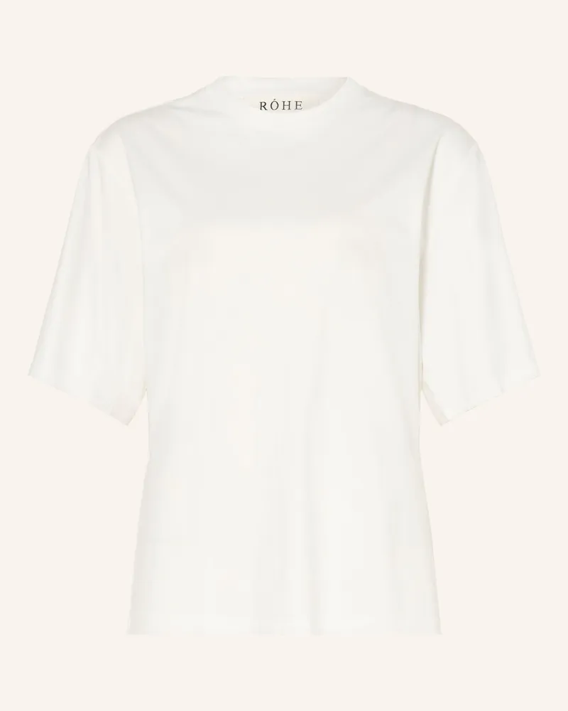 Róhe T-Shirt weiss Ecru