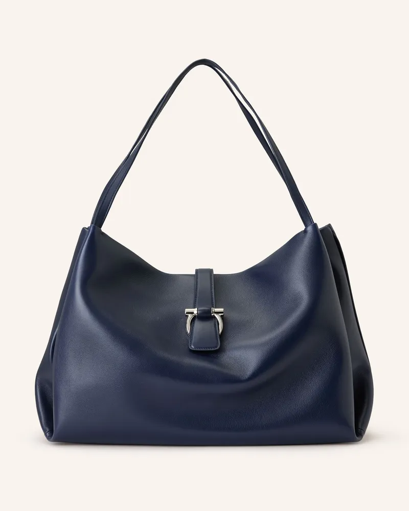 Ferragamo Shopper Dunkelblau